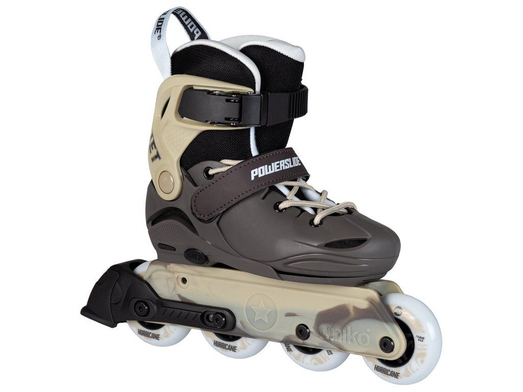 Powerslide Jet Brown – detail pevného skeletu a konstrukce
