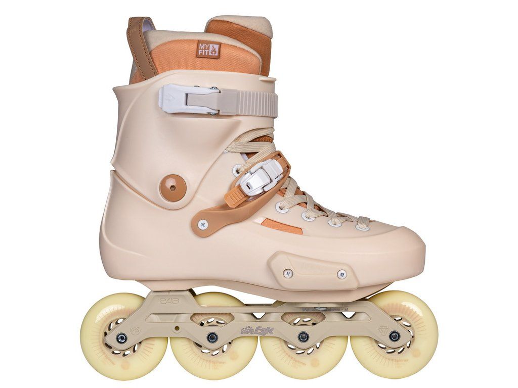 Hliníkový rám Elite FSK a kolečka Powerslide Spinner