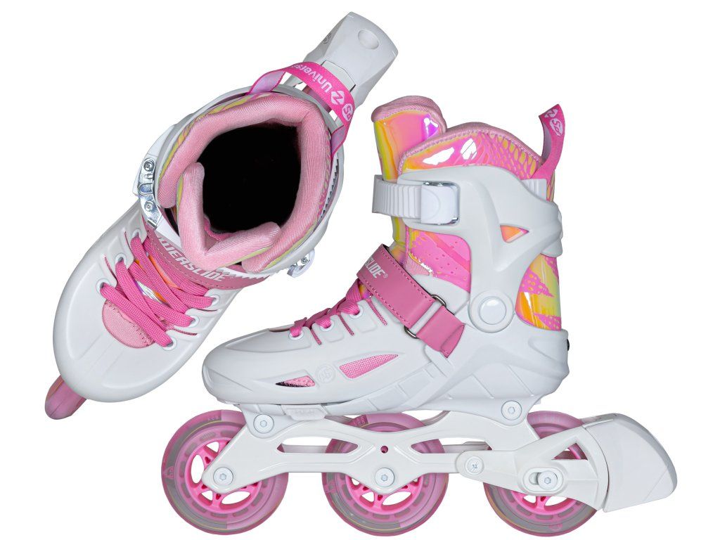Powerslide Phuzion Universe Pink – pohled shora a systém zapínání