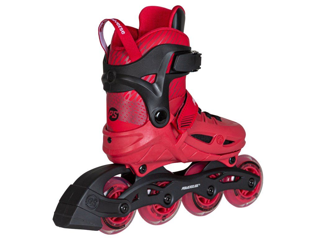 Powerslide Universe 4W Red – anatomicky tvarované polstrování