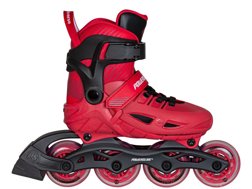 Powerslide Universe 4W Red – nastavitelné rostoucí dětské brusle