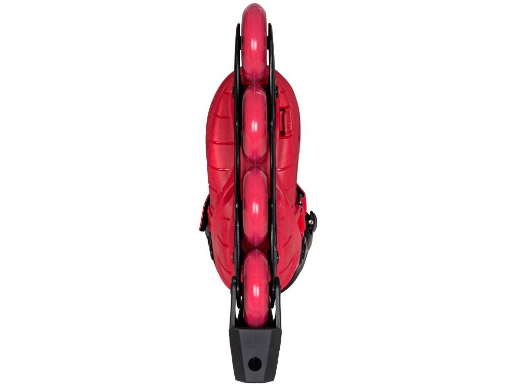 Powerslide Universe 4W Red – hliníkový rám Powerslide Cateye a kolečka Infinity