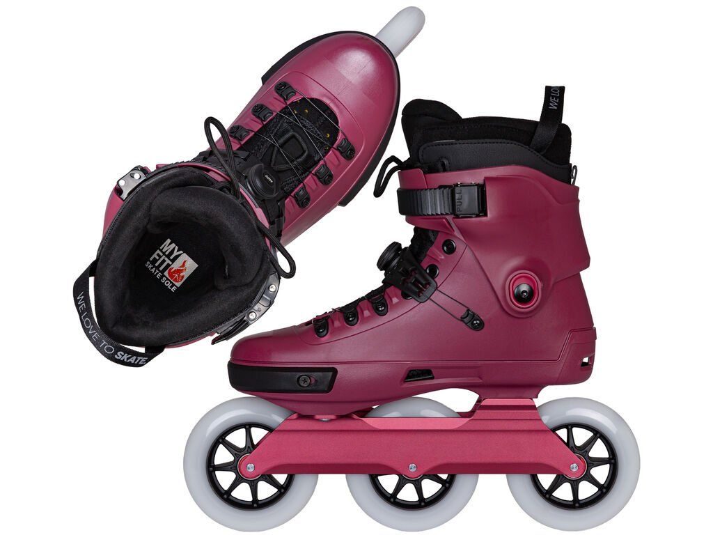 Powerslide Next 110 PDS Merlot – pohled ze shora