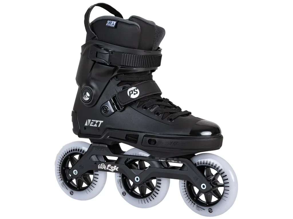 Powerslide Next 2.0 Black 110 – hardboot s nastavitelným cuffem
