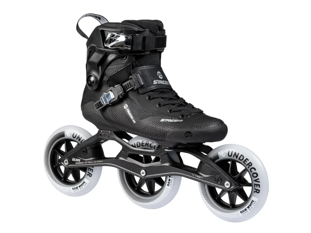 Powerslide Stream Carbon 125 – Undercover Raw White 125 mm