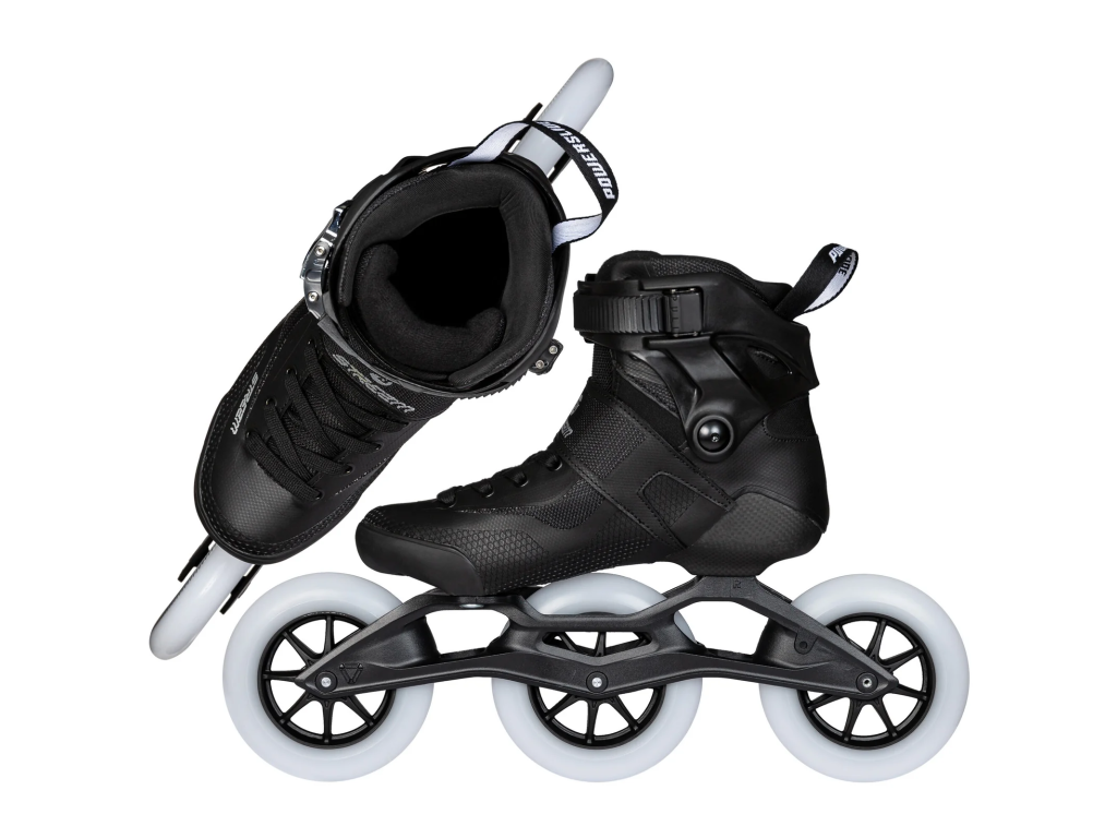 Powerslide Stream Carbon 125 – Undercover Raw White 125 mm