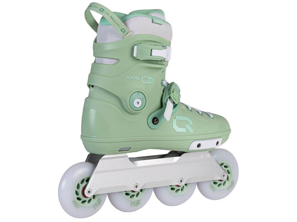 IQON CL 15 Green – pevný skelet, přezky a vnitřní bota MYFIT Fat Boy