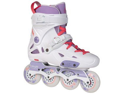 Kolečkové brusle Playlife Imperial Violet 80 (Velikost EU 45–46)