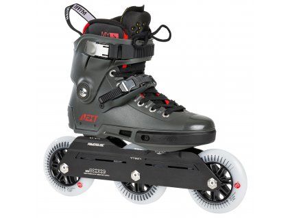 Kolečkové brusle Powerslide Next Charcoal 110 Trinity (Velikost EU 48–49)