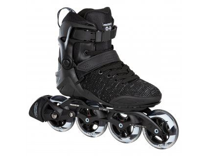 Kolečkové brusle Powerslide Phuzion Xenon Black 90 Trinity (Velikost EU 46)