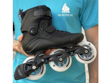 Kolečkové brusle Powerslide Swell Triple Black 100 Trinity (Velikost EU 46)