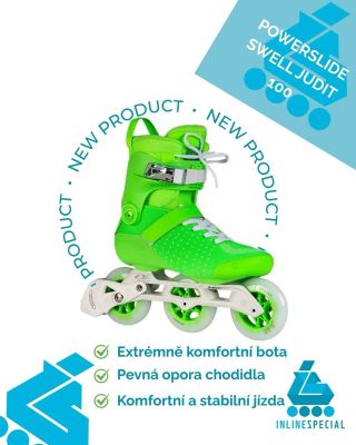Novinka pro sezónu je tady!🔥 Seznamte se s kolečkovými bruslelemi Powerslide Swell Judit 100. Nová generace legendárního...
