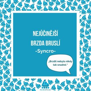 “Revoluční brzda pro triskate: Powerslide Elite Syncro” Stabilita, plynulé brzdění a revoluční design – to je Elite...